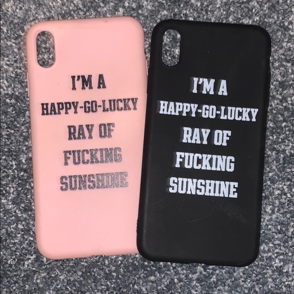 Two Iphone XS MAX Phone cases